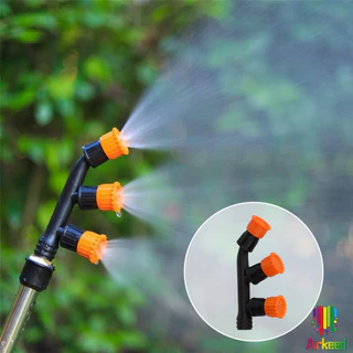 Arkeed 1 ชิ้น หัวพ่นยา หัวงอสีส้ม เกลียวทองเหลือง เครื่องมือทำสวน Spray Nozzle