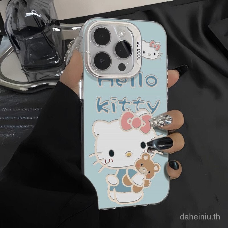 เคสโทรศัพท์มือถือ ลายแมวคิตตี้น่ารัก สําหรับ Oppo A1 A15 A17 A31 A36 A37 A38 A55 A57 A58 A74 A76 A78 A96 A98 A95 A5 A35 a17k A8 A18 A55 A16 A55 a53s A56 a54s WVXL
