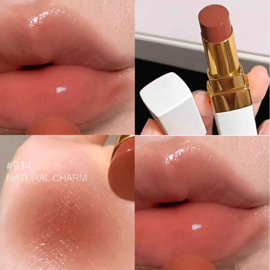 Chanel Coco Series White Tube Long-lasting Lipstick 1.5g ตัวอย ่ าง