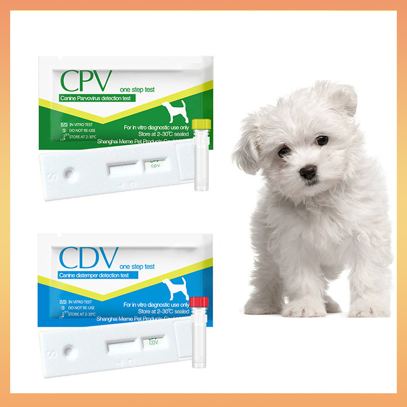 [BayStar] Pet Dog Cat Health Test Kit ใช้สําหรับ Canine Distuster Virus CDV & Parvovirus CPV