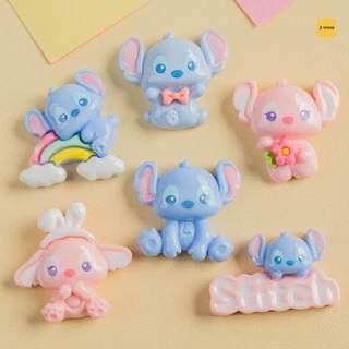 Diy diy เรซิ ่ นอุปกรณ ์ เสริม Stitch เครื ่ องประดับผมคลิปรองเท ้ าหัวเข ็ มขัดเชือกครีมกาวโทรศัพท ์ กรณีเรซิ ่ นอุปกรณ ์ เสริมขายส ่ ง