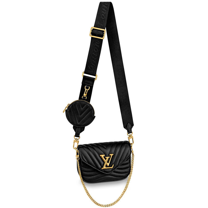 Louis Vuitton/Louis Vuitton Women's Bag LV NEW WAVE MULTI-POCHETTE Quilted Cowhide Multi functional Detachable Zero Wall