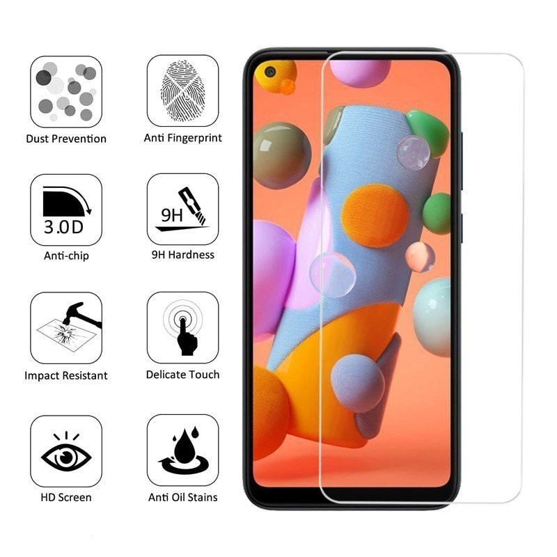 Huawei Nova 7i 7 SE 5T 2i 3i 4 4e P30 P20 Pro Lite Y7A Y7p Y6p Honor 10 20 9 Lite 9Hกระจกนิรภัยโปร่งใสป้องกันหน้าจอ ราคา ถูกที่สุด ดีลบีเคเค แกลเลอรีภาพที่ 5