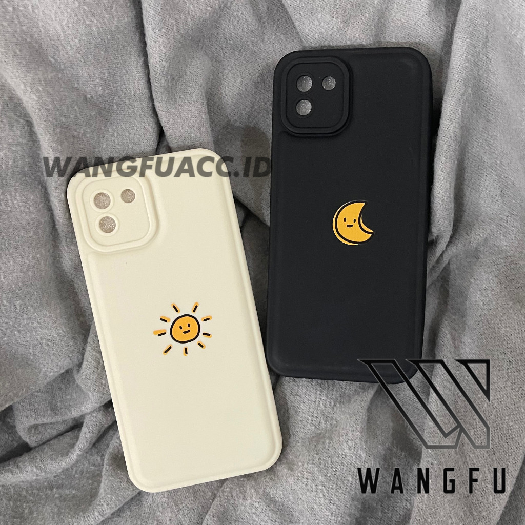 WF CASE COUPLE สําหรับ OPPO A1K A15 A15S A16 A17 A17K A3S A5 A9 2020 A53 A33 A54 4G A57 4G A5S A7 A1