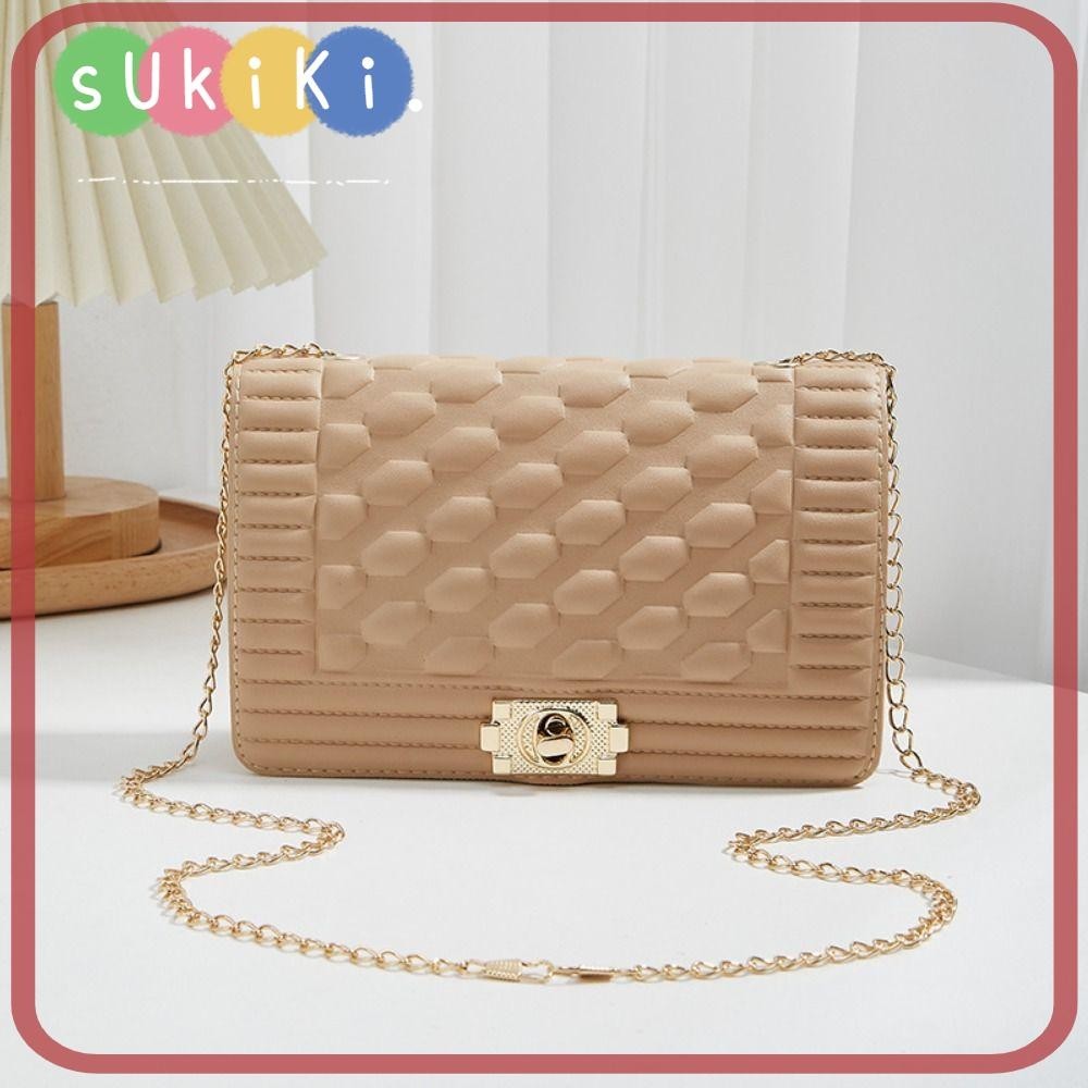 Sukiki Phone Bag, Chain Strap PU Leather Crossbody Bag, Fashion Mini Wallet Women