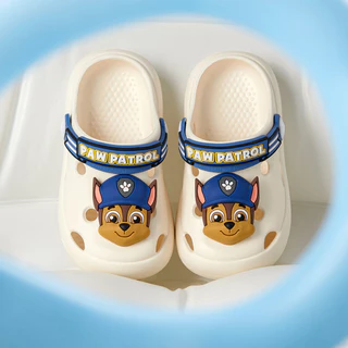 Cheerful Mario 13-19ซม รองเท้าแตะ Paw Patrol ขนาด สำหรับเด็ก วัสดุ EVA นุ่ม รองเท้ารัดส้นเด็กเล็ก กันลื่น รัดส้นแตะหัดเดิน