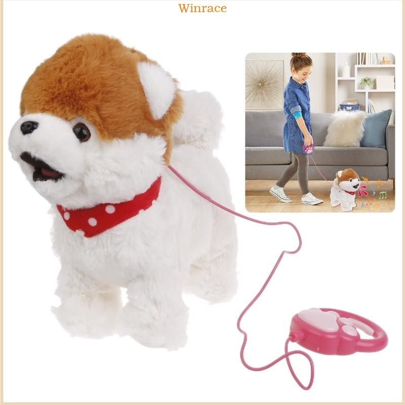 Wrc Interactive Leash เชือกของเล ่ นสุนัขร ้ องเพลงเดินลูกสุนัขของเล ่ นเด ็ กคริสต ์ มาส