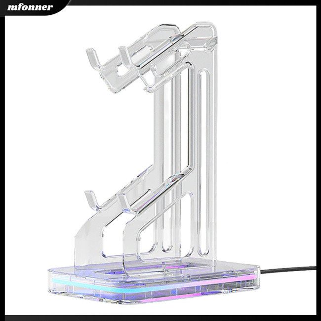 Rgb Gaming Controller Holder ใช ้ งานร ่ วมกับสวิตช ์ Pro/Ps5/Ps4/Ps2/Ps3/XboxSeries Universal Controller Stand Accessories