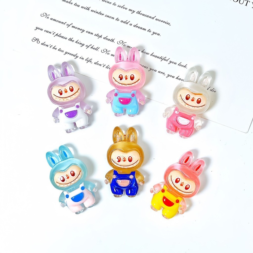 [3 #] น่ารัก Luminous Labu ผ้าเรซิ่น diy ครีมกาวเคสโทรศัพท์คลิปผมถ้วยน้ํารูรองเท้าเครื่องประดับอุปกรณ์เสริม SJ