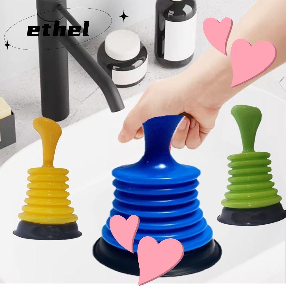 Ethel1 Pipeline Dredge, ดูดถ้วย Bath Buster Sucker Clog Remover อ่างล้างจานห้องน้ํา Plungers, อ่างล้างจานท่อระบายน้ําเครื่องมือกดทําความสะอาดห้องน้ําชั้นท่อระบายน้ํา Unclogger อ่างล้างจานท่อ Dredger
