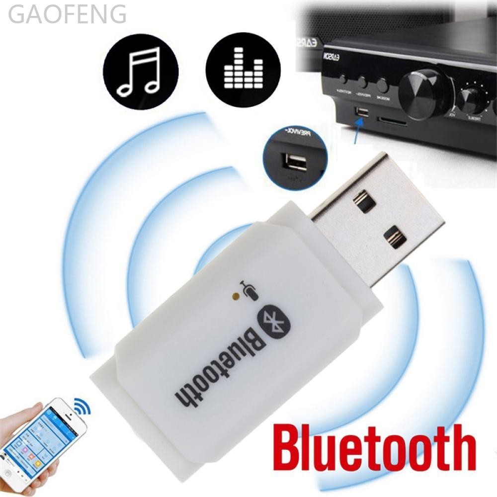 Gaofeng บลูทูธ 5.0 อะแดปเตอร ์ USB สําหรับคอมพิวเตอร ์ PC ลําโพงบลูทูธเพลงตัวรับสัญญาณ USB อะแดปเตอร ์ บลูทูธแฮนด ์ ฟรีรถชุด U1X9