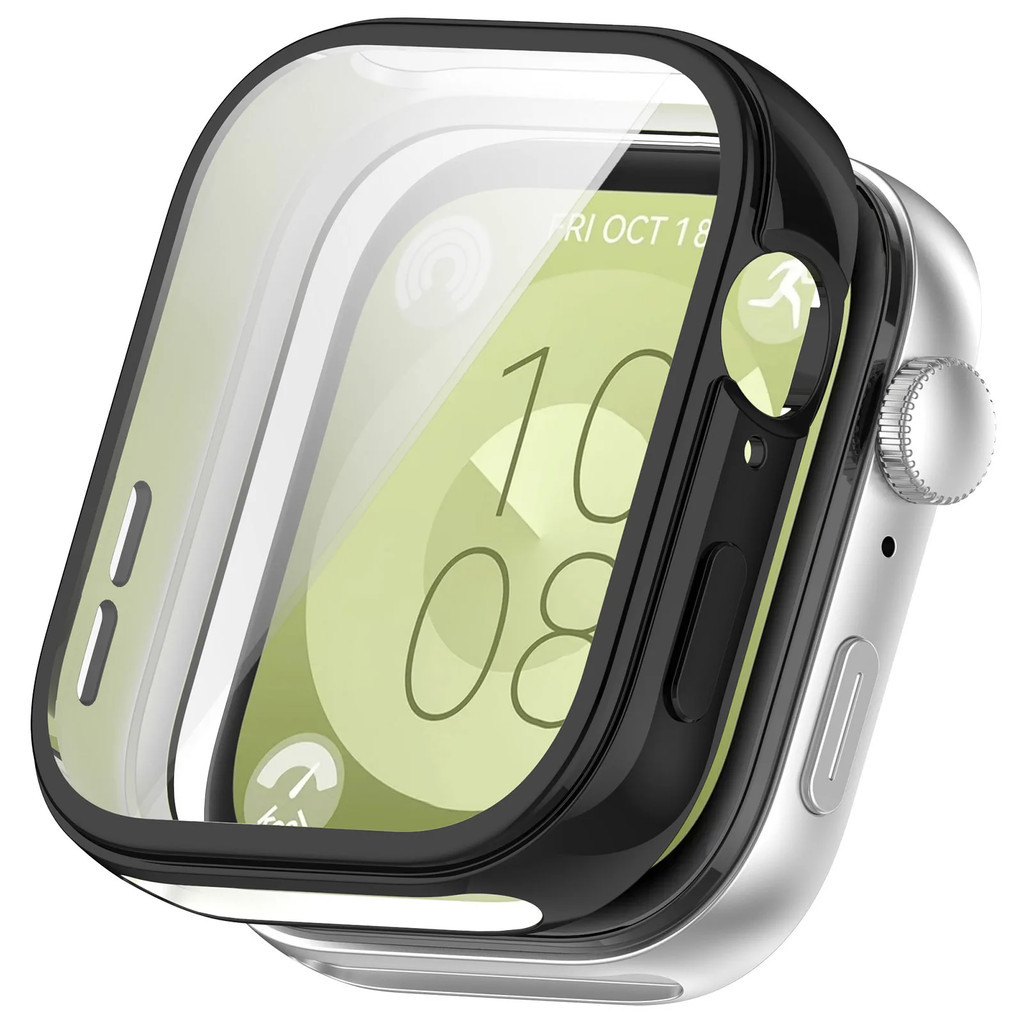 Huawei watch fit 3 strap สายซิลิโคนสายรัดข้อมือกีฬา huawei watch fit 3 band huawei watch fit 3 กรณีป้องกันกรณีป้องกันหน้าจอ