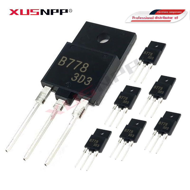 10 ชิ้น 2SB778 2SD998 TO-3PF (5 ชิ้น B778 + 5 ชิ้น D998 ) (5 ชิ้น C4131 + 5 ชิ้น A1746 ) TO-3P 2SC41