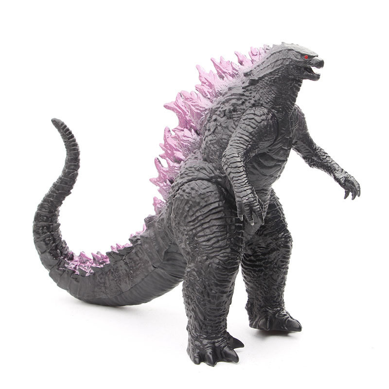 ก็อดซิลล่า เทียบกับ. Kong 2024: ใหม่ Empire Silver Action Figure Titan Godzilla GK 22 ซม.กาวนุ่มตุ๊กตามอนสเตอร์เครื่องประดับของเล่น