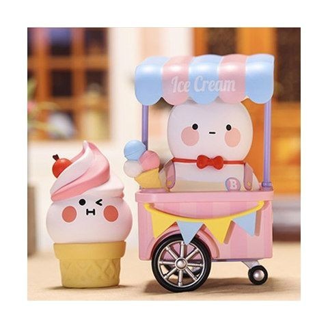 Popmart POPMART BOBO และ COCO Have a Small Shop Series Mystery Box เวอร ์ ชันยืนยัน