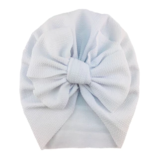 (Bow01) "พร้อมส่ง"ผ้าโพกหัว ที่คาดผม โพกหัวโบว์ขนาดใหญ่สีพื้น น่ารัก สําหรับเด็ก