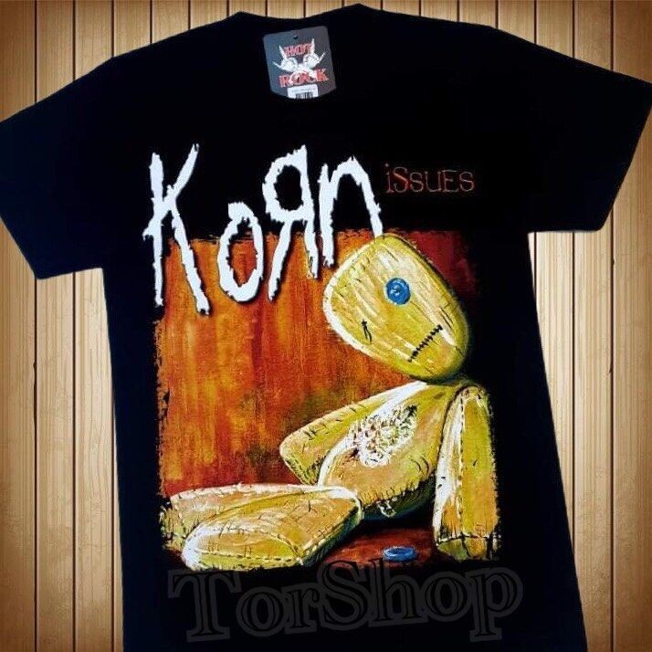 KORN t shirt RockYeah & HotRock T Shirt 3D เสื้อวง KORN สกรีนคมชัดHD S-5XL