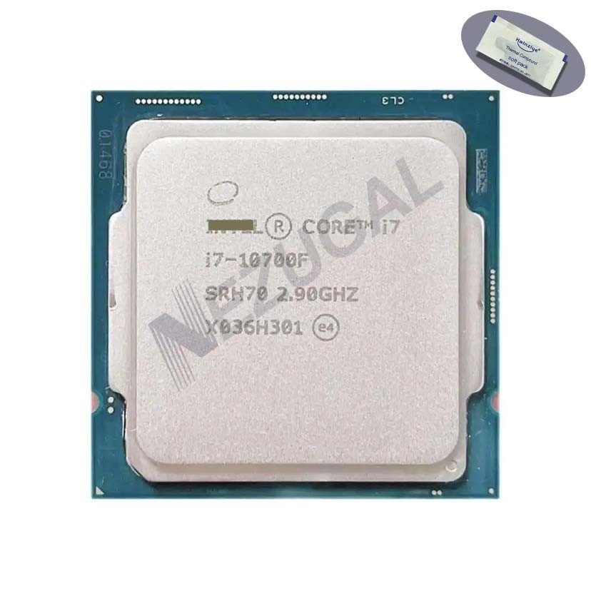 I7-10700F I7 10700F SRH70 2.90 สูงสุด 4.80 Ghz แปด Core 16M 65W LGA1200 โปรเซสเซอร์ CPU