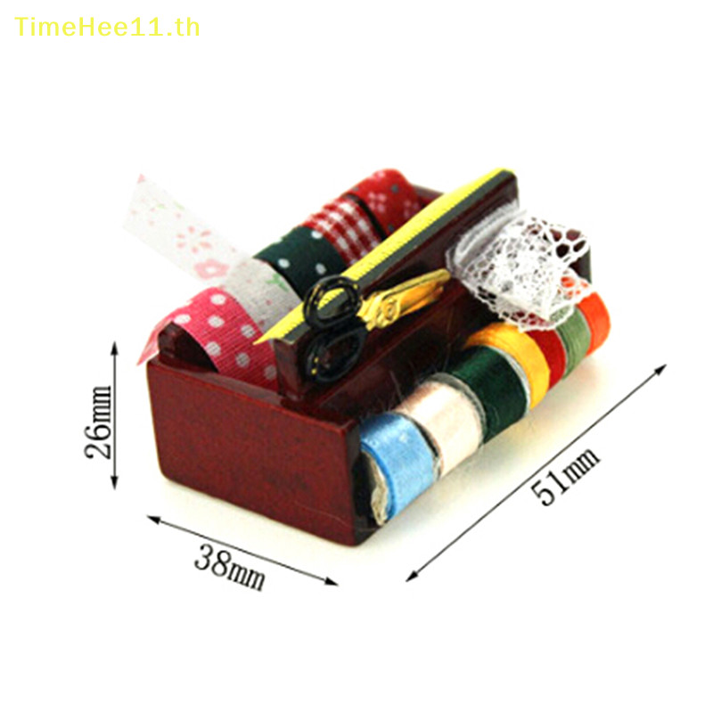 Timehee 1:12 Miniature croat ผ้าบ้านตุ๊กตา diy อุปกรณ์ตกแต่งบ้าน Th