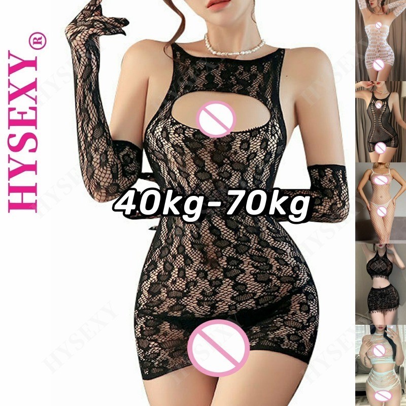 เซ็กซี่ Fishnet ถุงน่องรัดรูปต้นขาซีทรูโปร่งใส Crotch Pantyhose Tights Porn ชุดบอดี้สูทถุงน่องเต็มตัว WY02 #