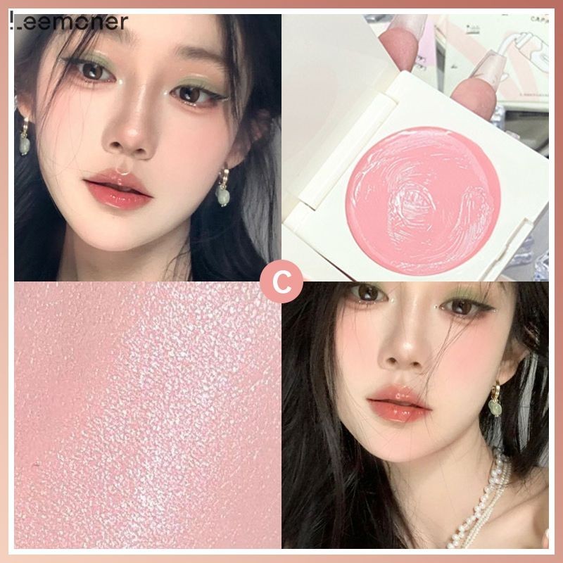 【Lemon】Cappuvini บลัชออนเนื้อครีม เนื้อแมตต์ กันน้ํา ติดทนนาน  สีขาวธรรมชาติ สําหรับเด็กผู้หญิง-LN - รูปที่ 3