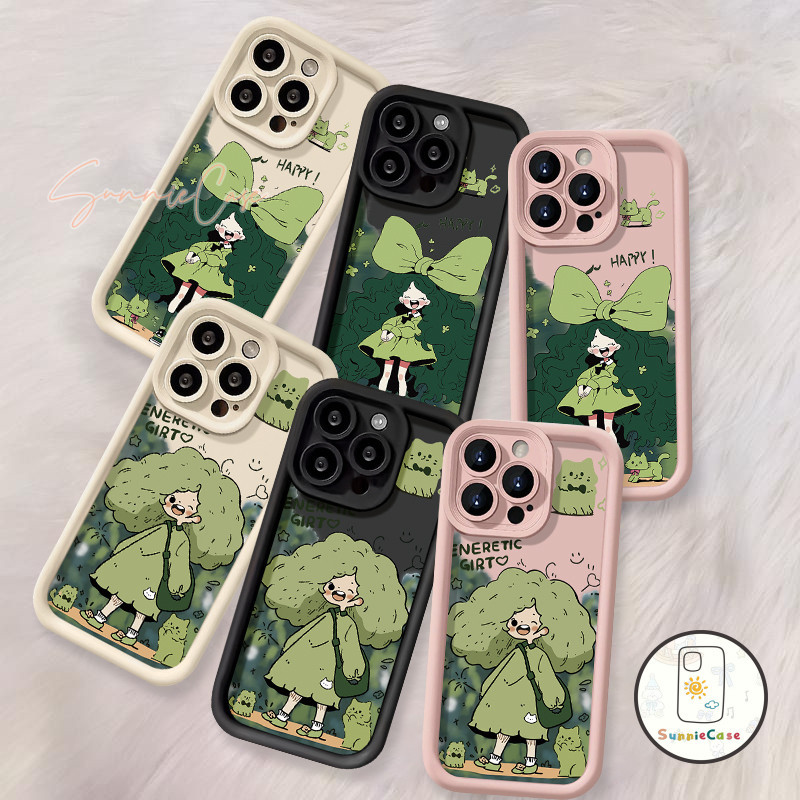 น่ารักโบว์ผู้หญิงกระโปรงสั้นสำหรับOPPO A18 A58 A7 A17 A38 A57 A78 A15 A12 A5 A53 A77 A5s A16 A3s A9 A16K A17K A54 Reno 5