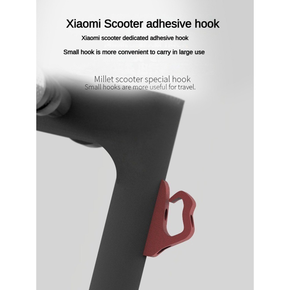 Xiaomi Scooter 1s/pro ตะขอไนลอนดัดแปลง F20F25F30Segway No. 9 max g2 g30 อุปกรณ์เสริมตะขอ