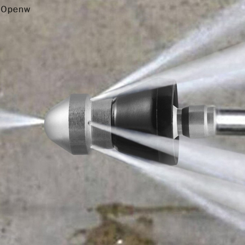 Openw ท่อแรงดันสูงขุดลอกทําความสะอาดหัวฉีดเครื่องซักผ้าท่อระบายน้ํา 6 Jet หัวฉีดเครื่องซักผ้าท่อระบายน้ําทําความสะอาด Home Accesories ดี