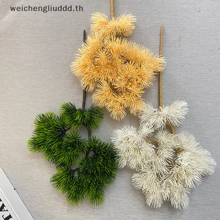 Th พลาสติกประดิษฐ ์ Pine Cypress พืชเดสก ์ ท ็ อปสวนสาขาต ้ นไม ้ พลาสติก BGH