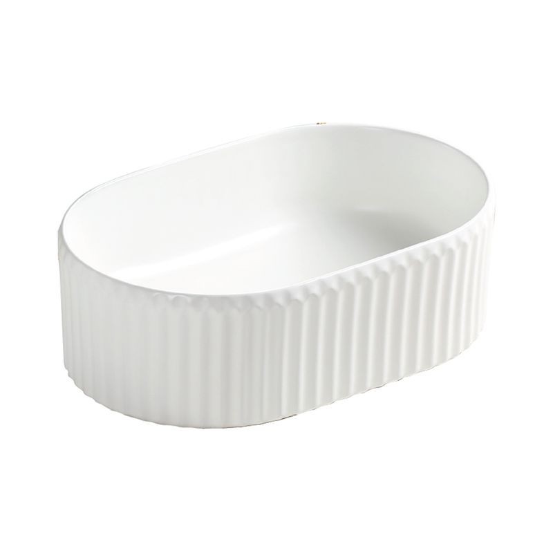 GELATO BATH GL-8740-2 อ่างล้างหน้าวางบน MATT WHITE