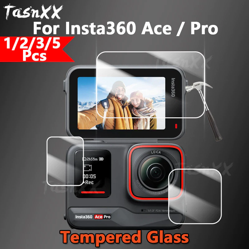 ฟิล์มกระจกนิรภัยกันรอยหน้าจอ Insta360 Ace Pro / Ace
