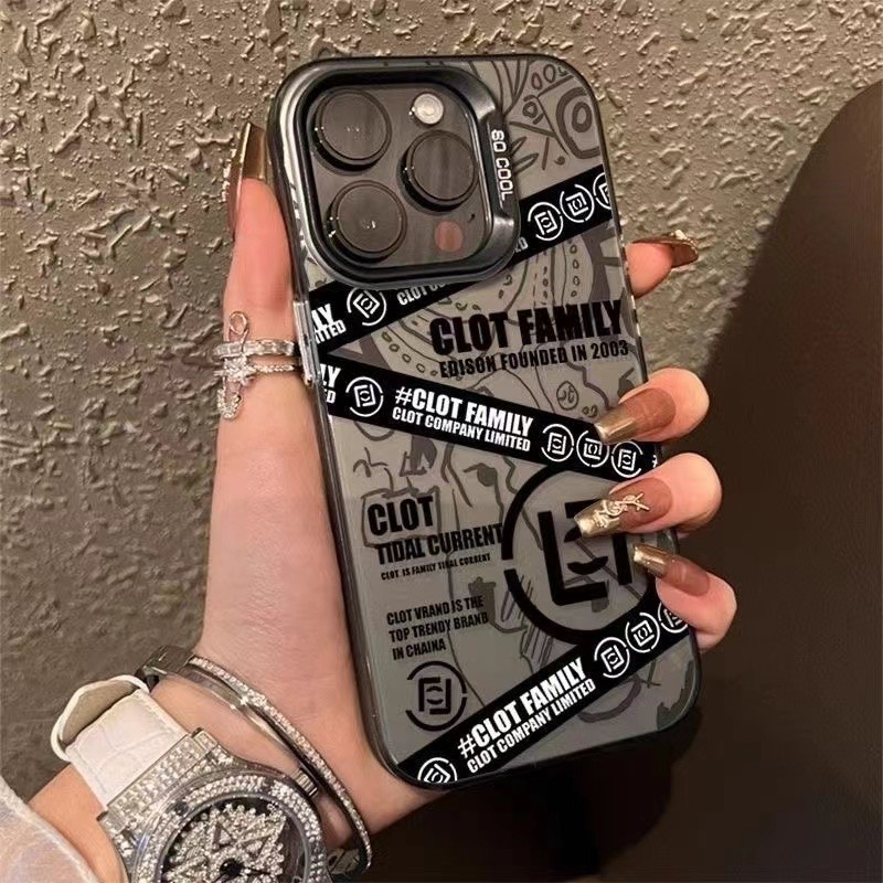 เคสโทรศัพท์สําหรับ Infinix HOT 50 Pro Plus Silver Matte Colourful Cover Casing
