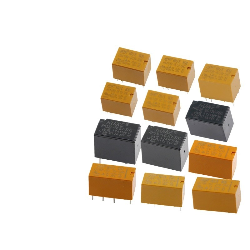 Huike รีเลย์ HK3FF HK19F HK23F HK4100F-DC3V 5V 9V 12V 24V-SHG A