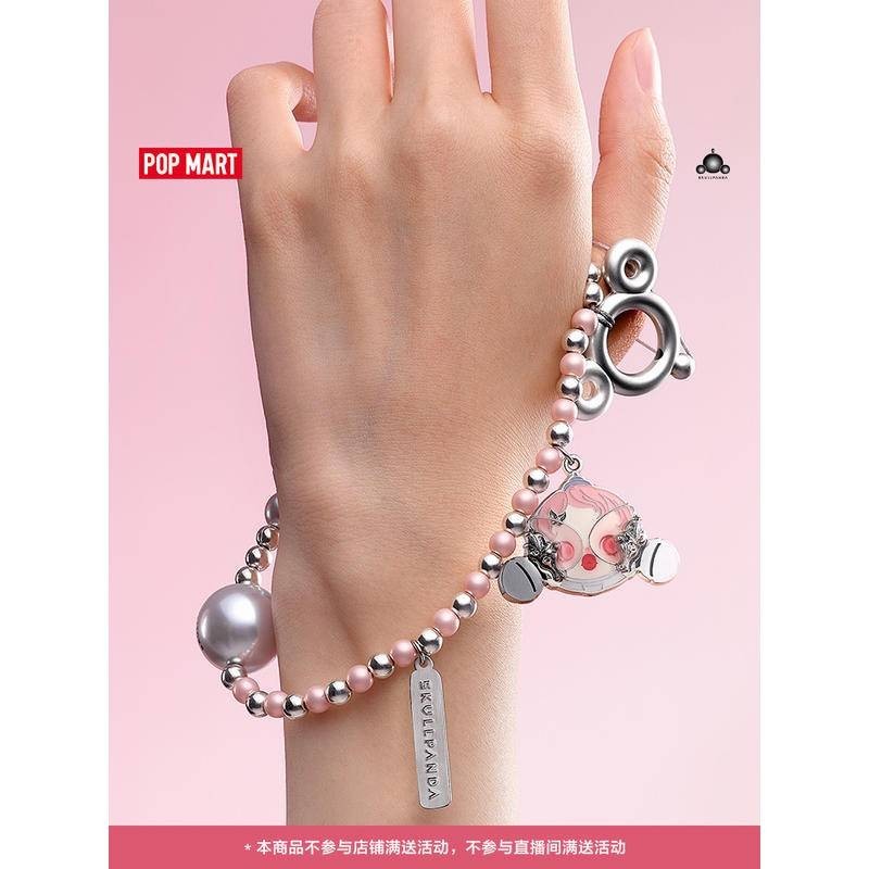 Popmart POPMART SKULLPANDA Voice Series โซ่โทรศัพท์มือถือ Mystery Box อินเทรนด์น่ารักสินค้าของขวัญของแท้อินเทรนด์เล่น Merchandise วันเกิดคู่วันหยุดของขวัญ