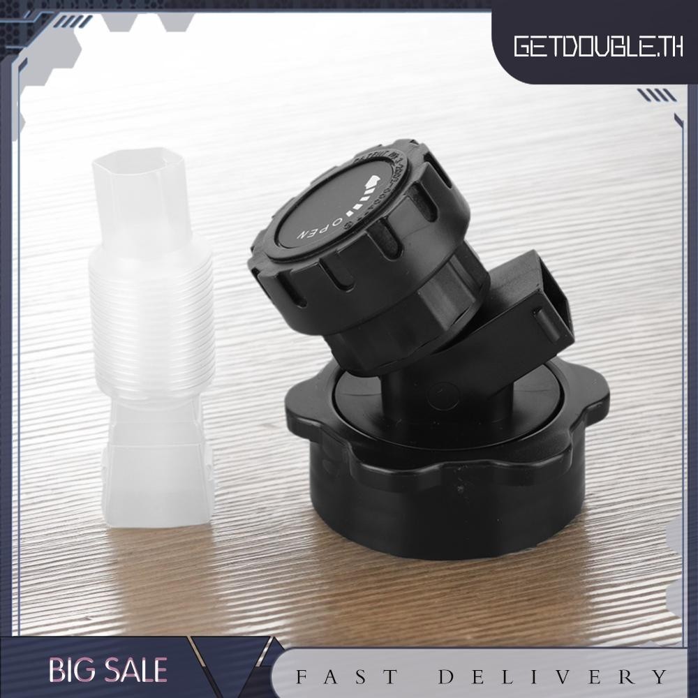 [Getdouble.th] Knob Type Tap พร้อมหลอดยืดก๊อกน้ํากลางแจ้งถังน้ําอุปกรณ์เสริม