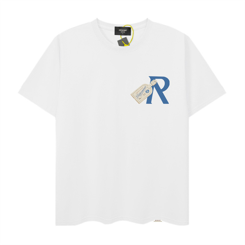 Represent LUGGAGE TAG เสื้อยืดเสื้อยืดแขนสั้นDFEW