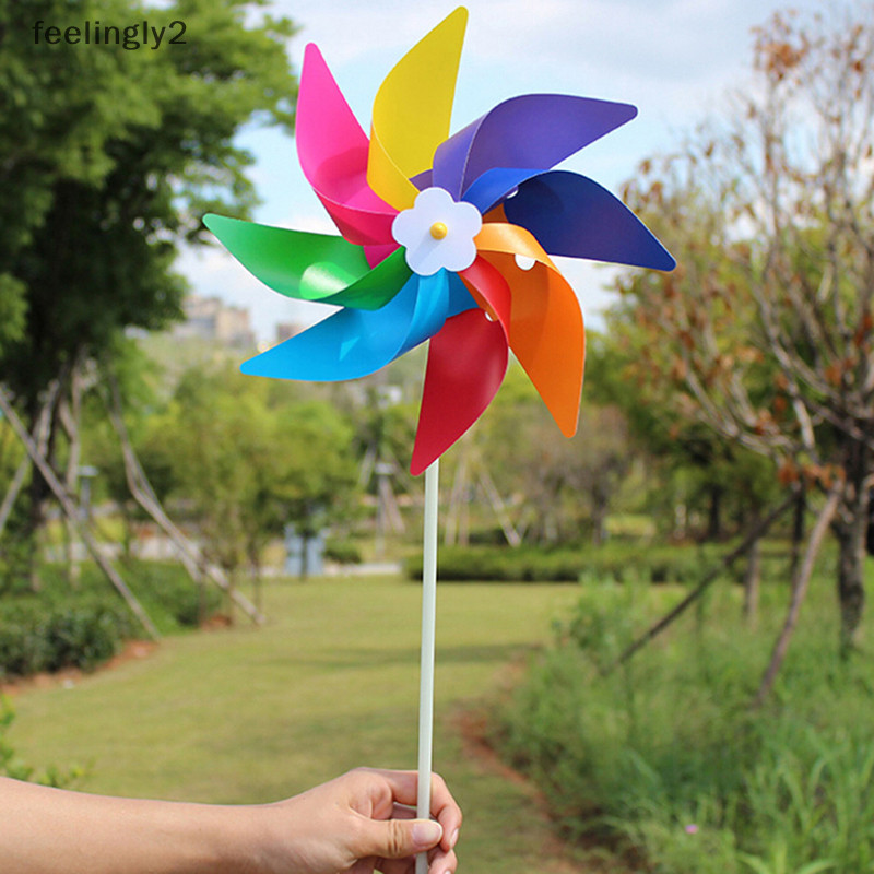 {Hot-J} Garden Yard Party กังหันลมกลางแจ้ง Wind Spinner เครื่องประดับตกแต่งของเล่นเด็ก {VN}