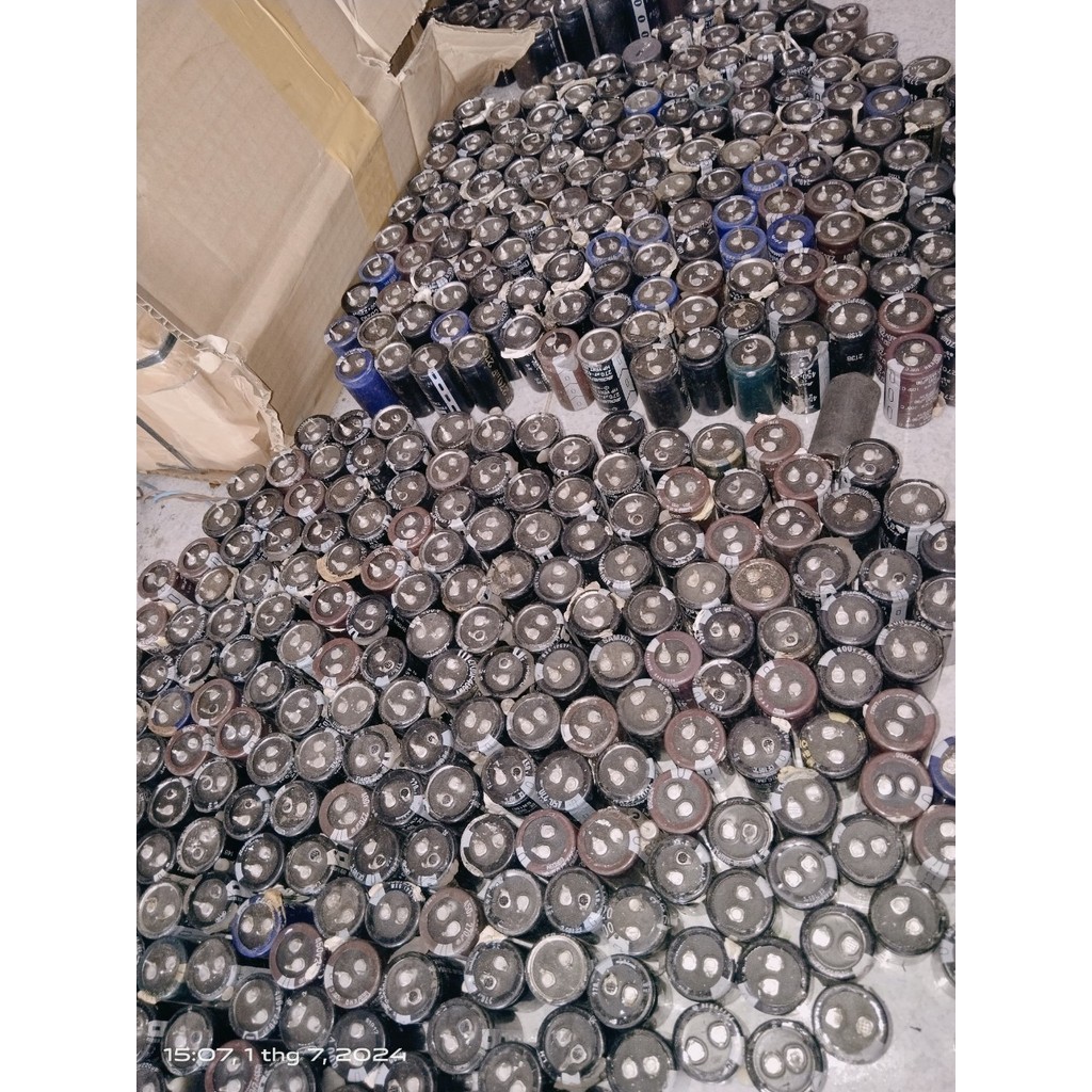 5 คาปาซิเตอร์ 220uf 400v, 220uf 450v, 270uf 450v,270uf 420v สําหรับถอดประกอบหลายขนาด