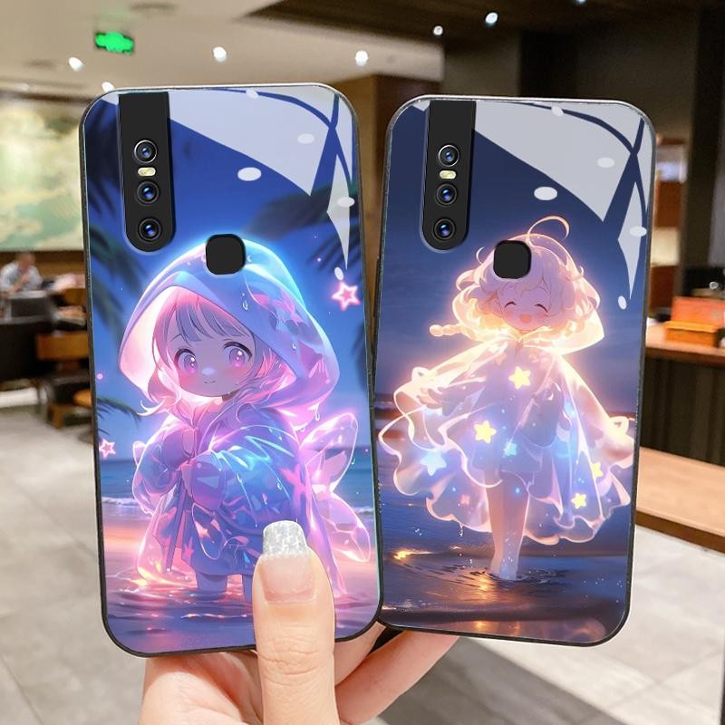 เหมาะสำหรับ VIVO V15 V23e V19 V23 V9 Youth 6GB V21 4G 5G V11 V11i V20 Pro V21s กรณีโทรศัพท์มือถือ Si