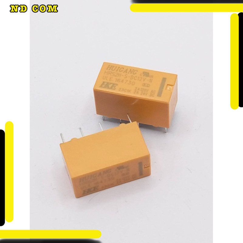 สุดคุ้ม! รีเลย์ DIP8 HRS2H-S-DC5V DC12V DC24V-N 5V 12V 24V  hrs2h-s-dc24v  hrs2h-s-dc12v