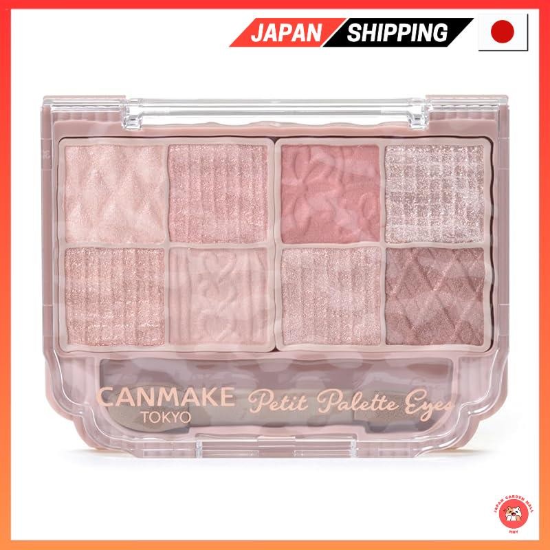 Canmake Petit Palette Eyes 01 Plum Flower 2.0g Eyeshadow Palette Pink Beige Canmake Petit Palette Ey