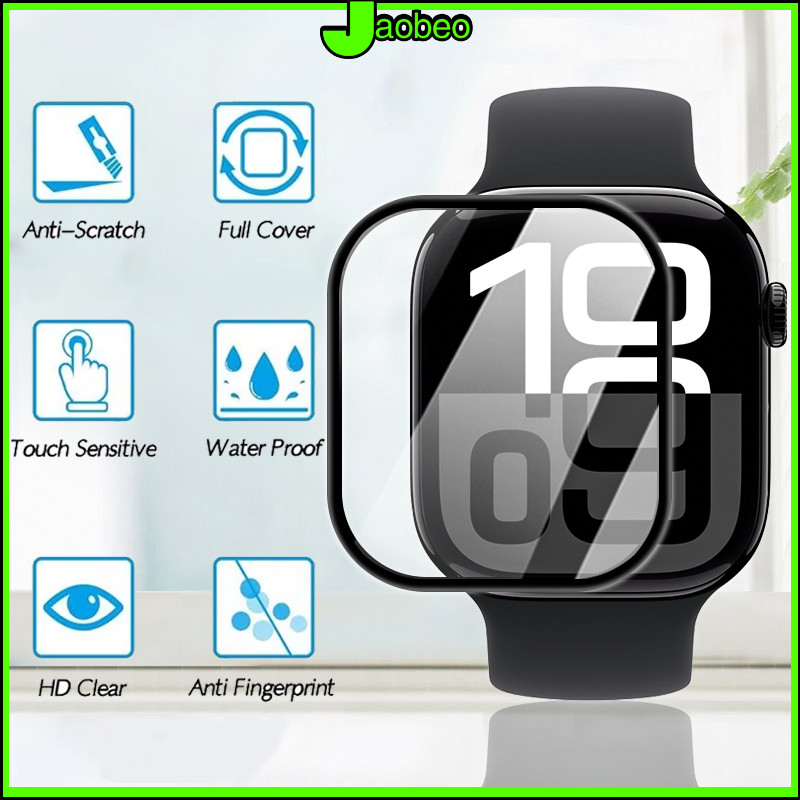 ฟิล์มกระจกนิรภัย 3D for Iwatch Ultra/SE 3 2 Apple Watch Series 11 10 9 8 7 6 5 4  38มม 40มม 46มม 42มม 44มม 41 45มม 49มม.