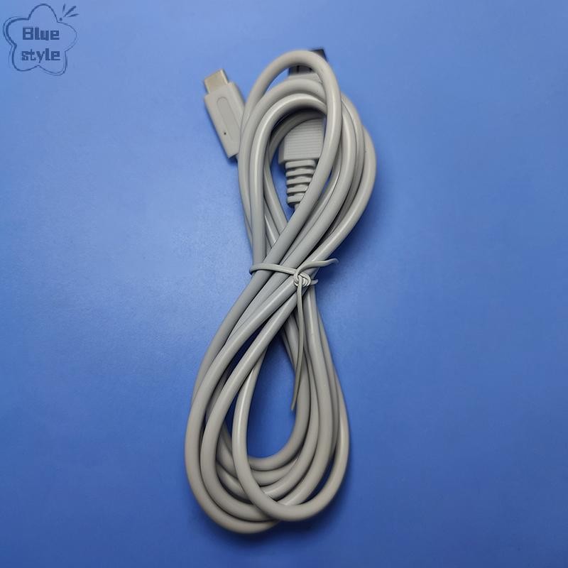Bluestyle 1 ชิ้น 2 เมตรเหมาะสําหรับ WII สําหรับ WII U โฮสต์ PD สายไฟสายชาร์จสายไฟอุปกรณ์ซ่อมใหม่