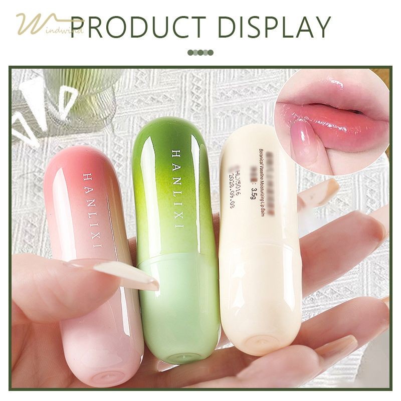 [Windind]ลิปบาล์มบำรุงริมฝีปากให้ชุ่มชื้นดูแลรักษาริมฝีปากป้องกันการแห้งแตก-ww