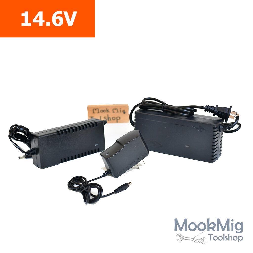 Lifepo4 Charger 14.6V ที่ชาร์จแบตเตอรี่ 32650 4S (3.2V) 14.6V LifePo4 Adaptor ชาร์จแบตเตอรี่ สามารถชาร์จแบตตะกั่วกรดได้