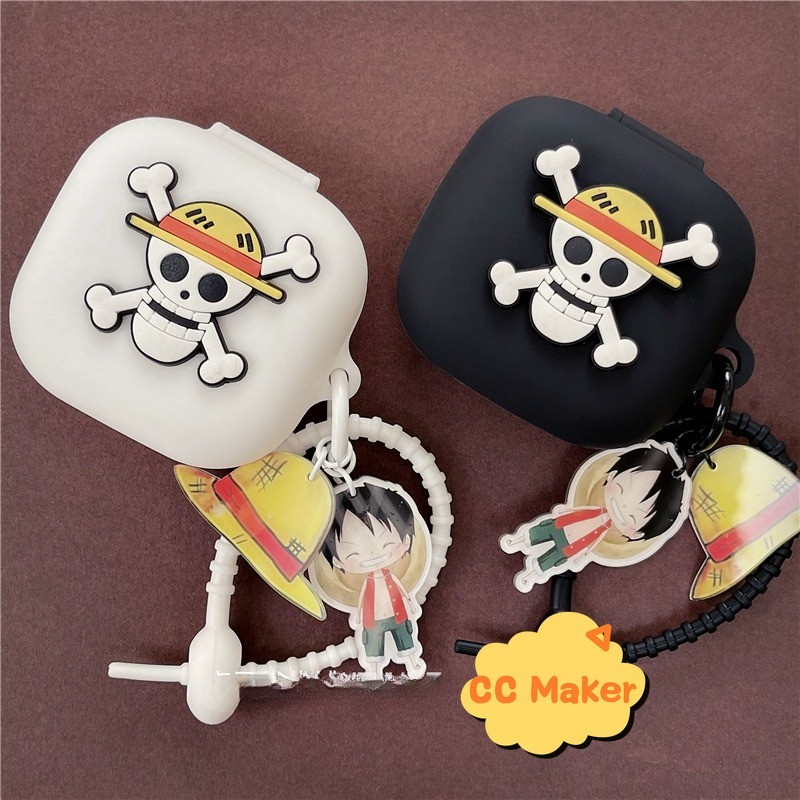 For Shokz OpenFit 2 (T920) Case Cute One Piece Luffy Keychain Cartoon Pendant Shokz OpenFit 2 T920 S