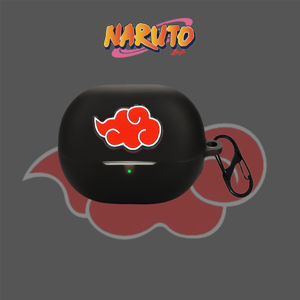 For SoundPeats POP Clip Case Cartoon Naruto Silicone Soft Case SoundPeats POP Clip Shockproof Shell Case Protective Sleeve with Hooks