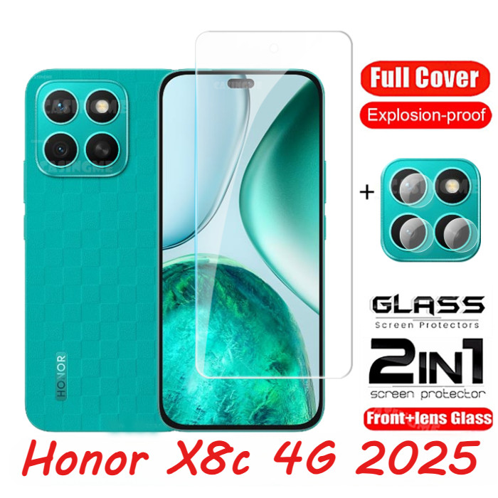 สําหรับ Honor X8c 4G 2025 กระจกนิรภัย Flim สําหรับ HonorX8C HonorX8C X8 X8b X8a abc 8c 5G 4G 2025 ด้