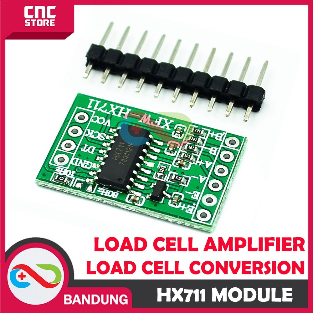 โมดูล HX711 HX-711 AMPLIFIER LOAD CELL ADC CONVERTER HEAVY SENSOR