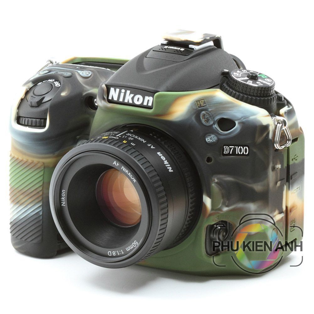 เคสยาง Nikon d750, d600, d610, d7100, d7000 พร้อมห่วงยางฟรี
